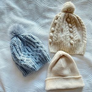 Set of 3 Target Beanies